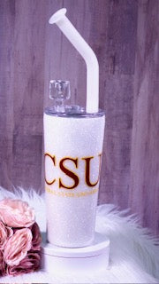 Central State University Glitter Tumbler