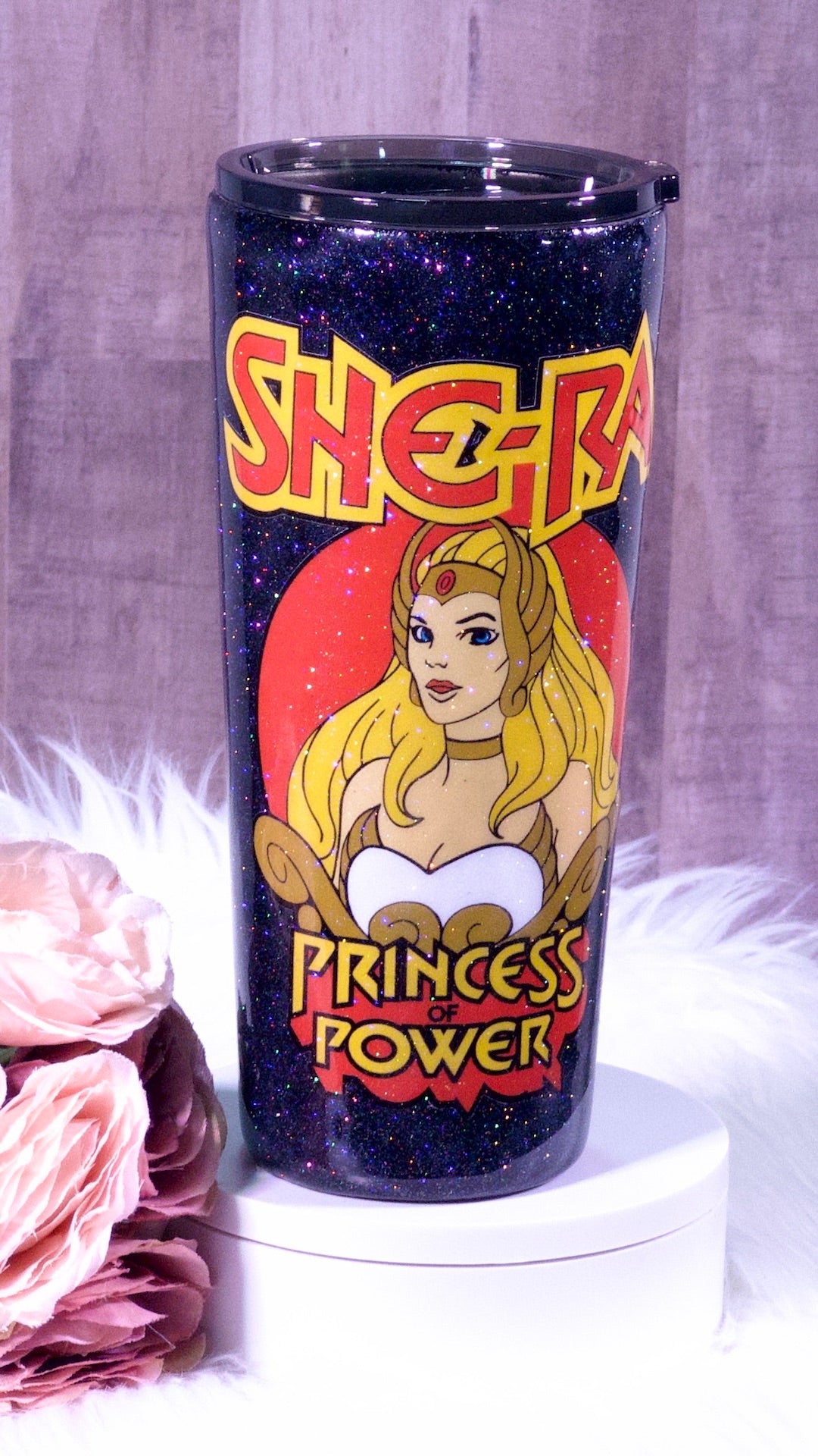 She-Ra Glitter Tumbler