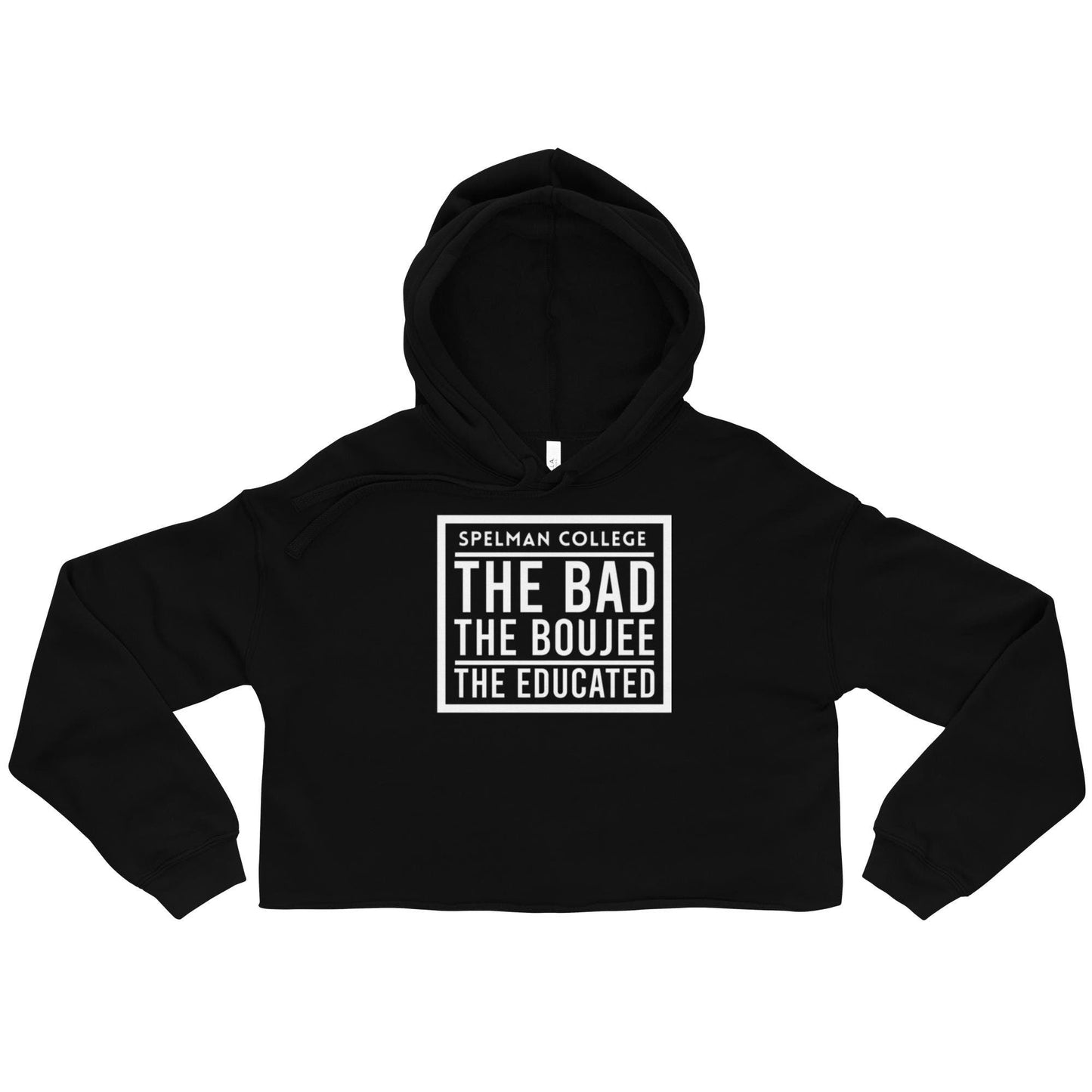 Spelman Bad and Boujee Cropped Hoodie