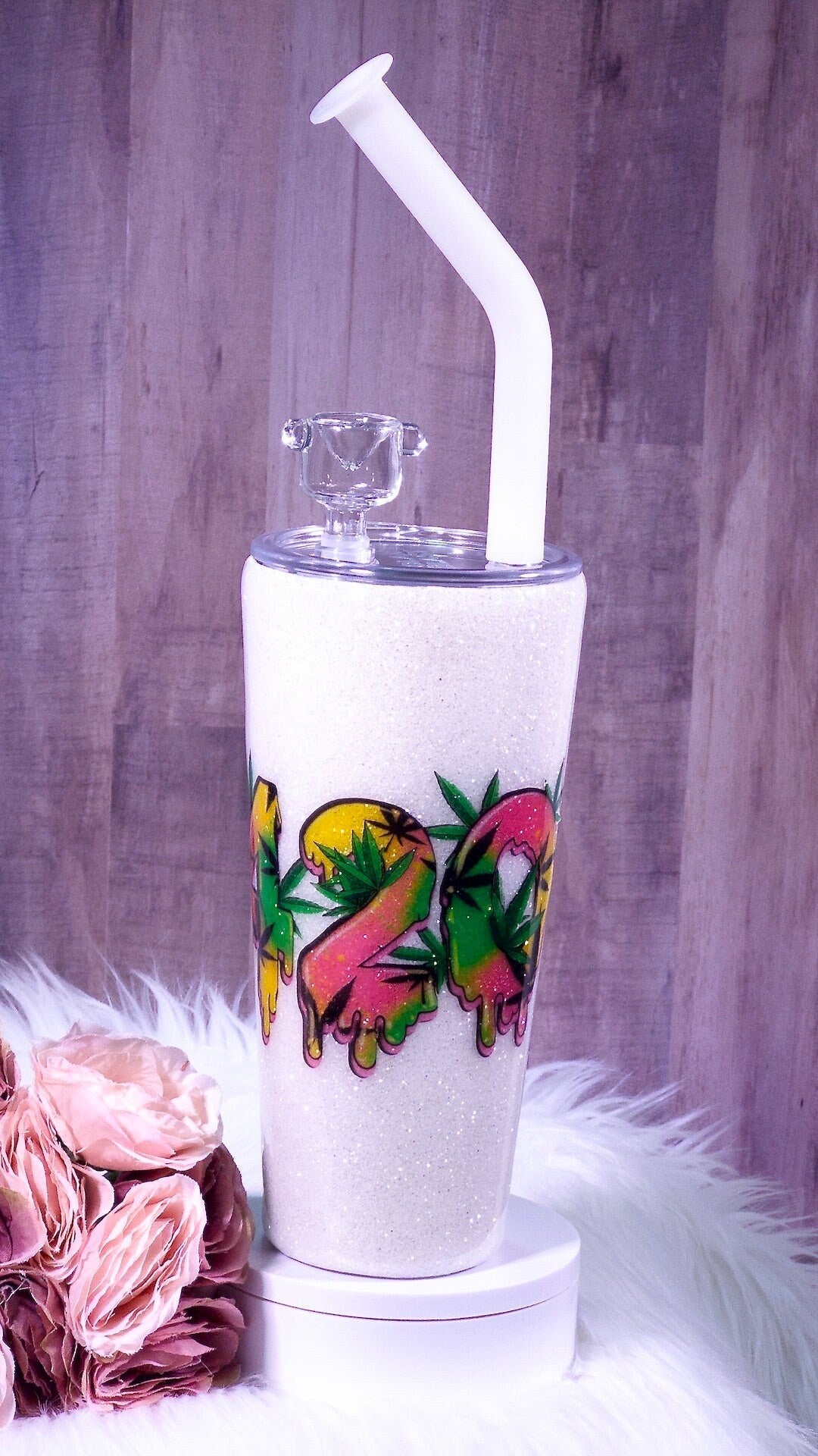 Drip 420 Glitter Tumbler