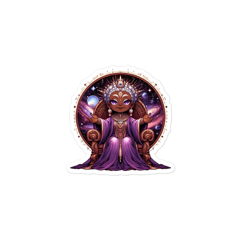 Nana Buluku Chibi Orisha Sticker
