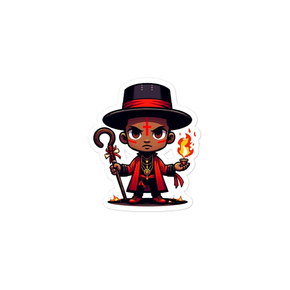 Elegua Chibi Orisha Sticker