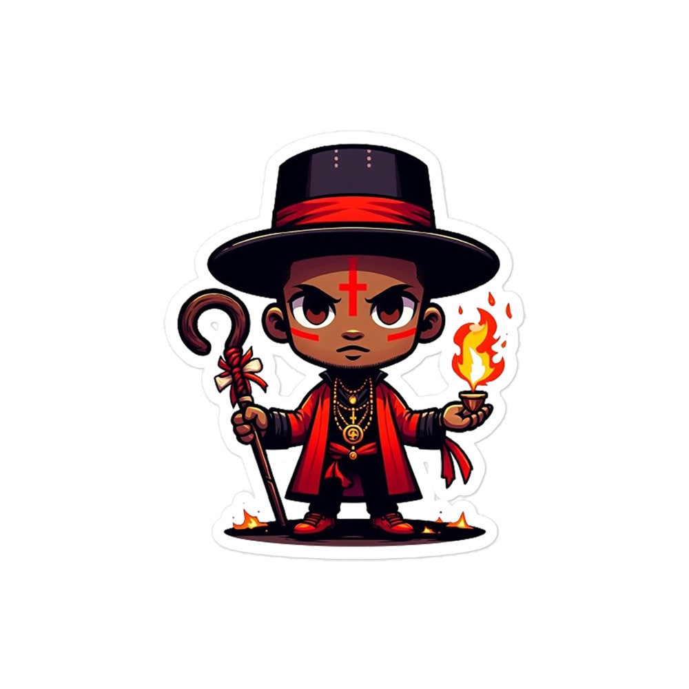 Elegua Chibi Orisha Sticker
