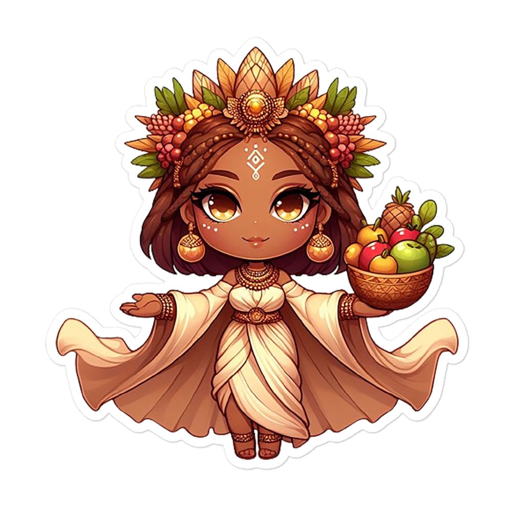 Asase Ya Ghanaian Earth Mother Sticker