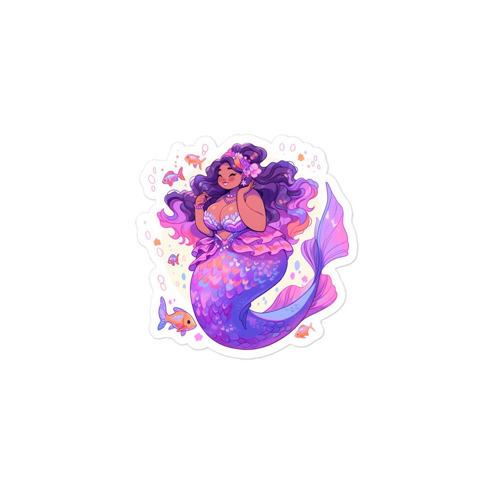 Lizzo Mermaid Sticker
