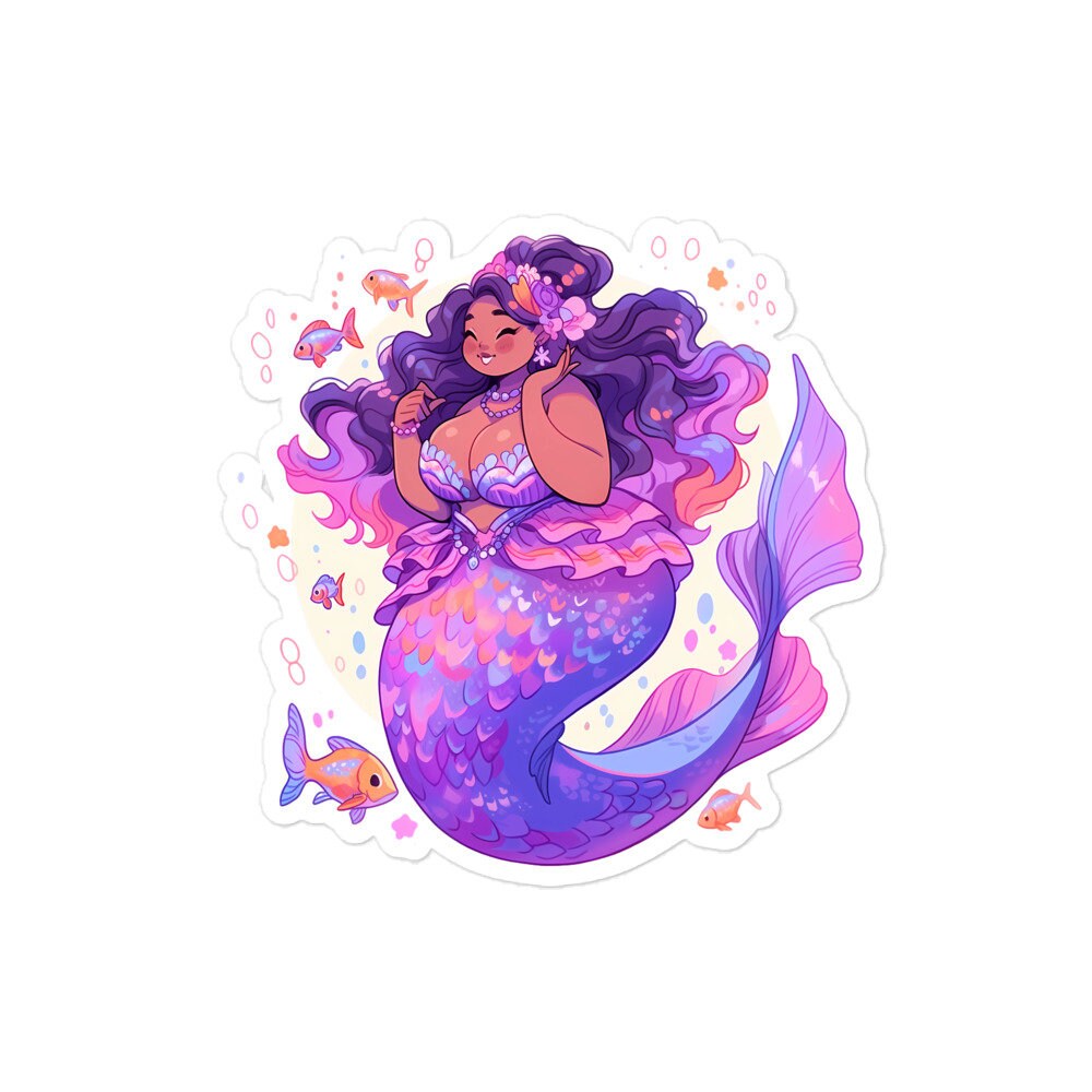 Lizzo Mermaid Sticker