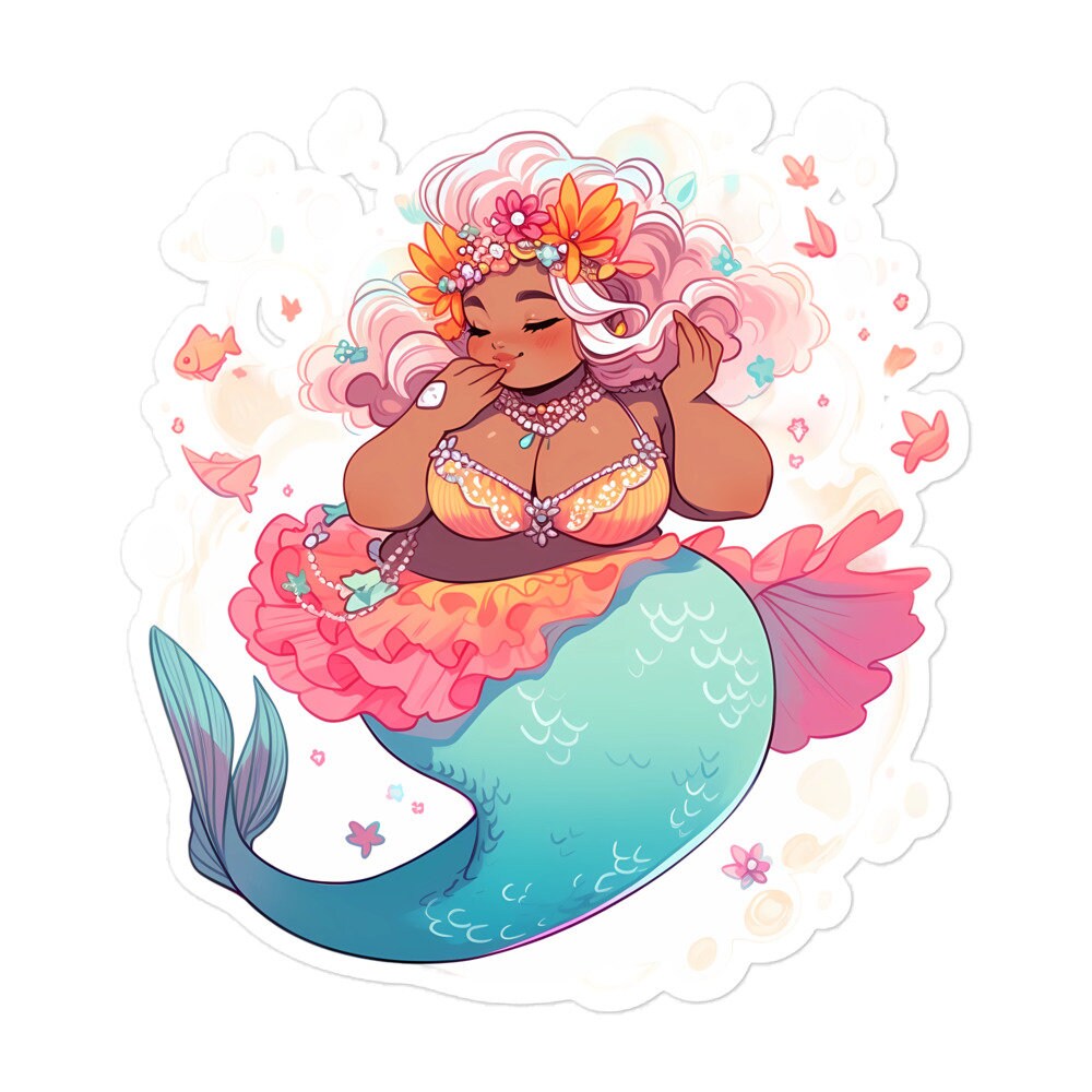 Etta Mermaid Sticker