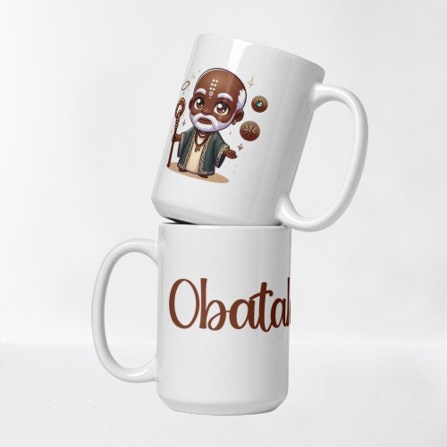 Obatala Orisha Mug Orisha Collection, Religious Gift
