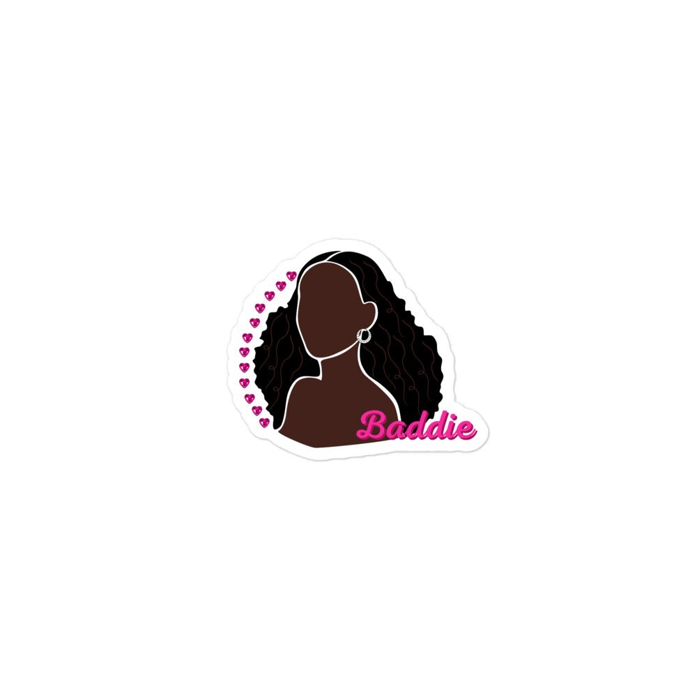 Rhinestone Baddie Sticker