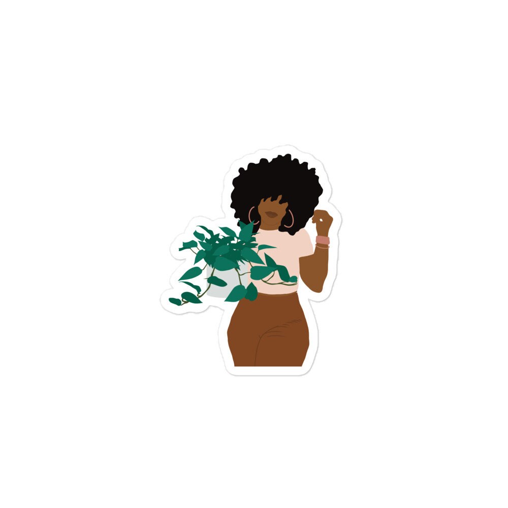 Plant Mom Sticker