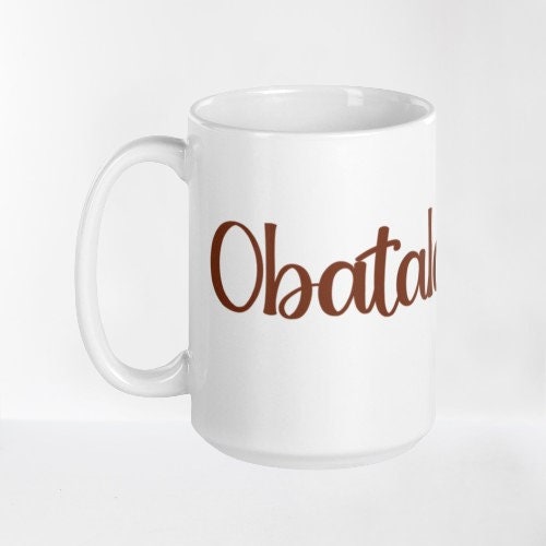 Obatala Orisha Mug Orisha Collection, Religious Gift