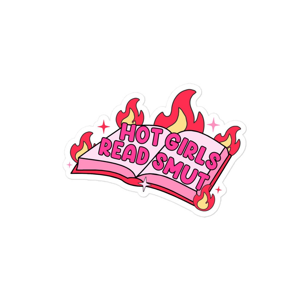 Hot Girls Read Smut Sticker