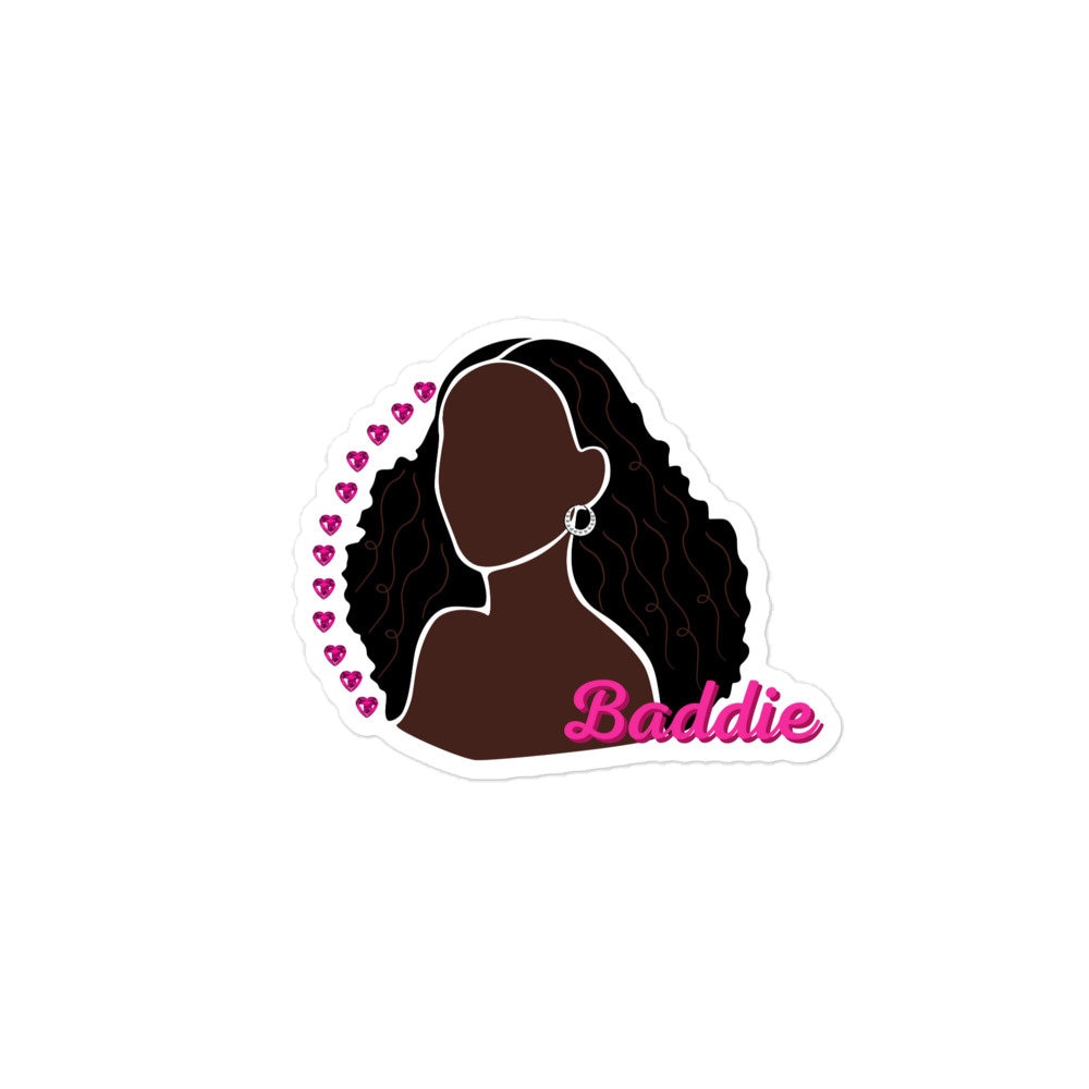 Rhinestone Baddie Sticker