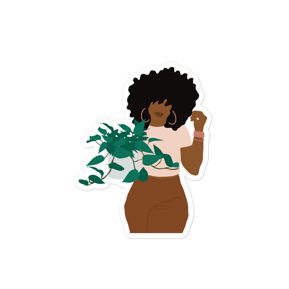 Plant Mom Sticker