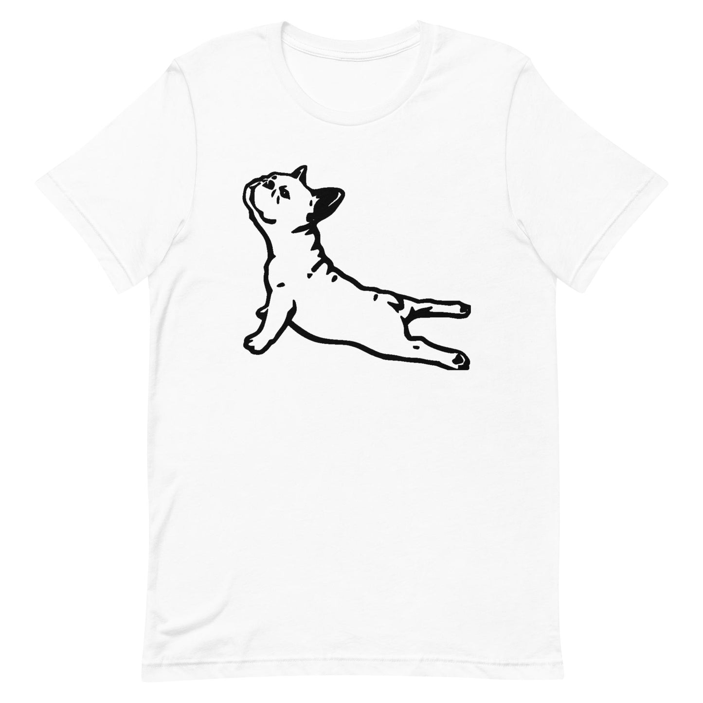 Frenchie Yoga T-shirt