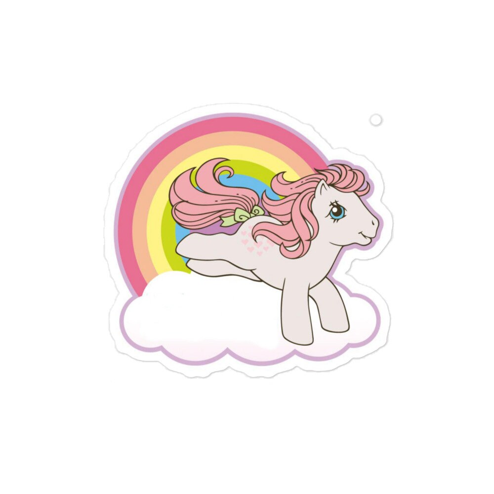 Retro 1980s My Little Pony Sticker
