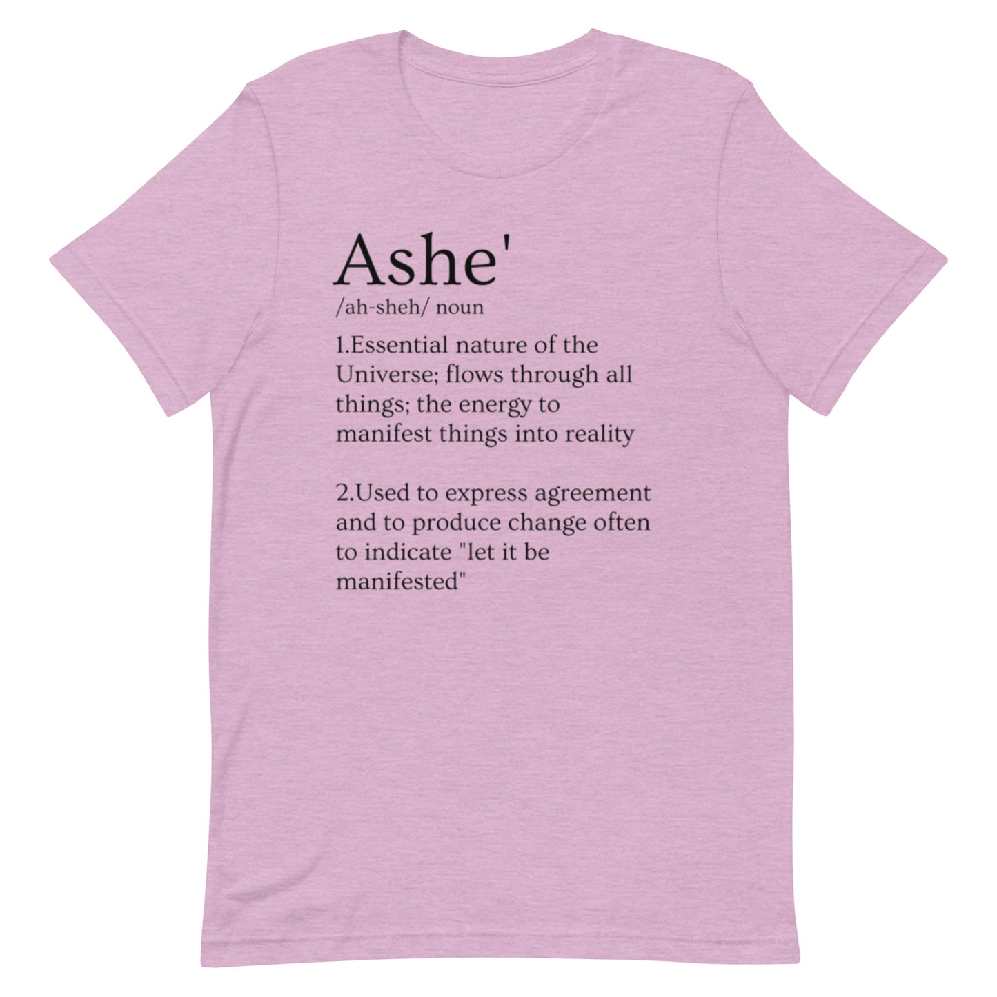 Ashe' Definition T-shirt