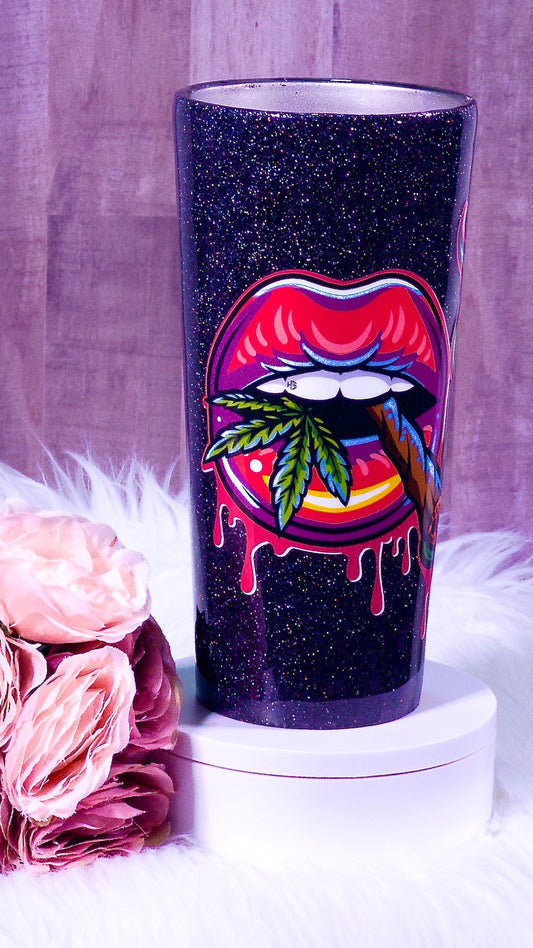 Lipz Glitter Tumbler