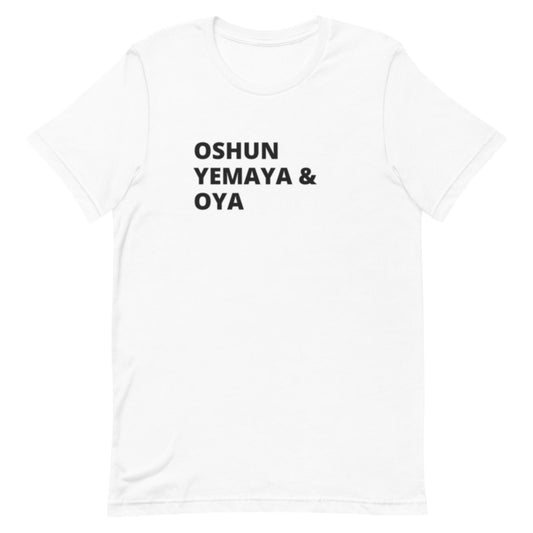 Female Orisha Tee-Ifa, Yemaya, Oshun, Oya, Lucumi, Candomblé