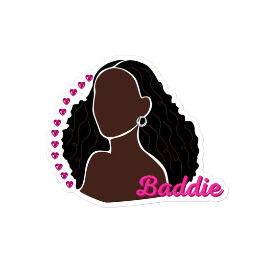 Rhinestone Baddie Sticker