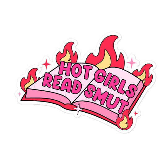 Hot Girls Read Smut Sticker