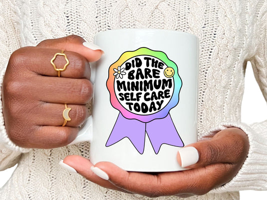 Bare Minimum Self-Care Mug